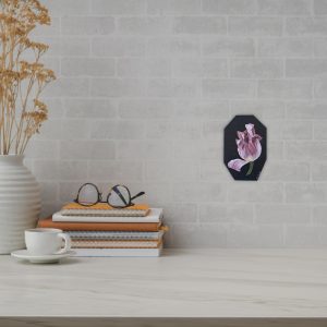 Julie Tugwell Art <br> Flower <br> Oil on Board <br> 100 mm x 150 mm