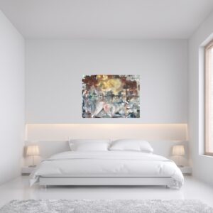 Julie Tugwell Art <br> Women’s Dream <br> Oil on Stretched Canvas <br> 1000 mm x 750 mm