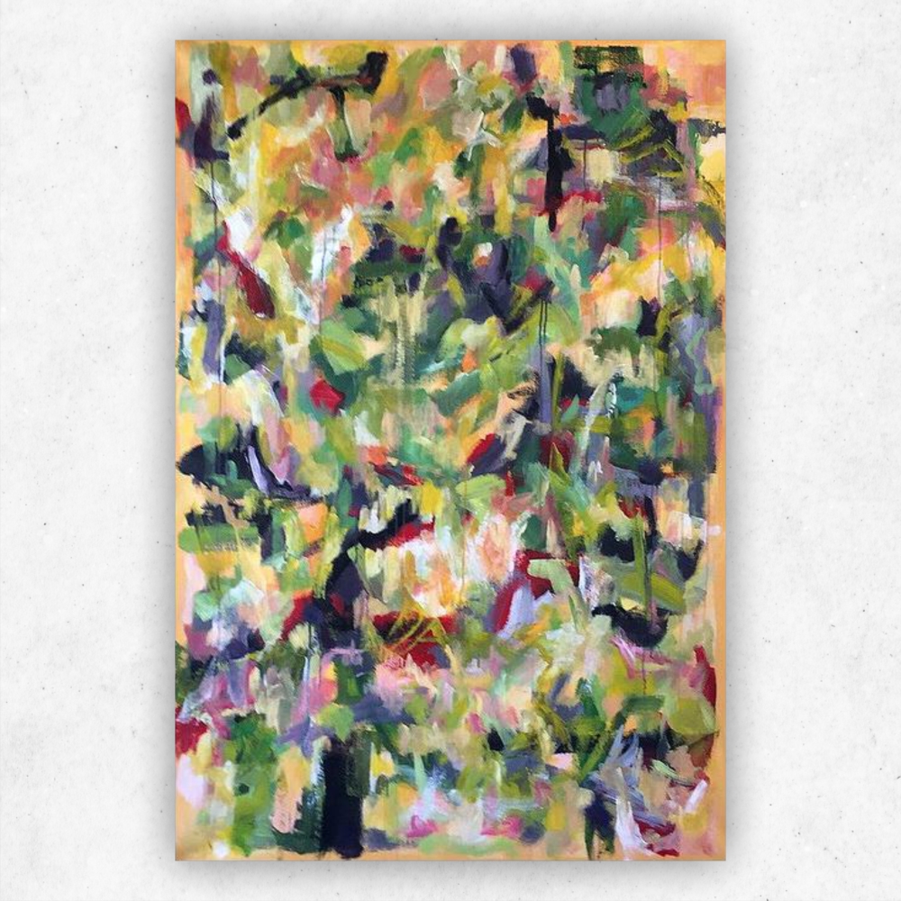 Julie Tugwell Art <br> Sunlight, Inseparable from Joy <br> Acrylic on Stretched Canvas <br> 1360 mm x 930 mm - Image 3