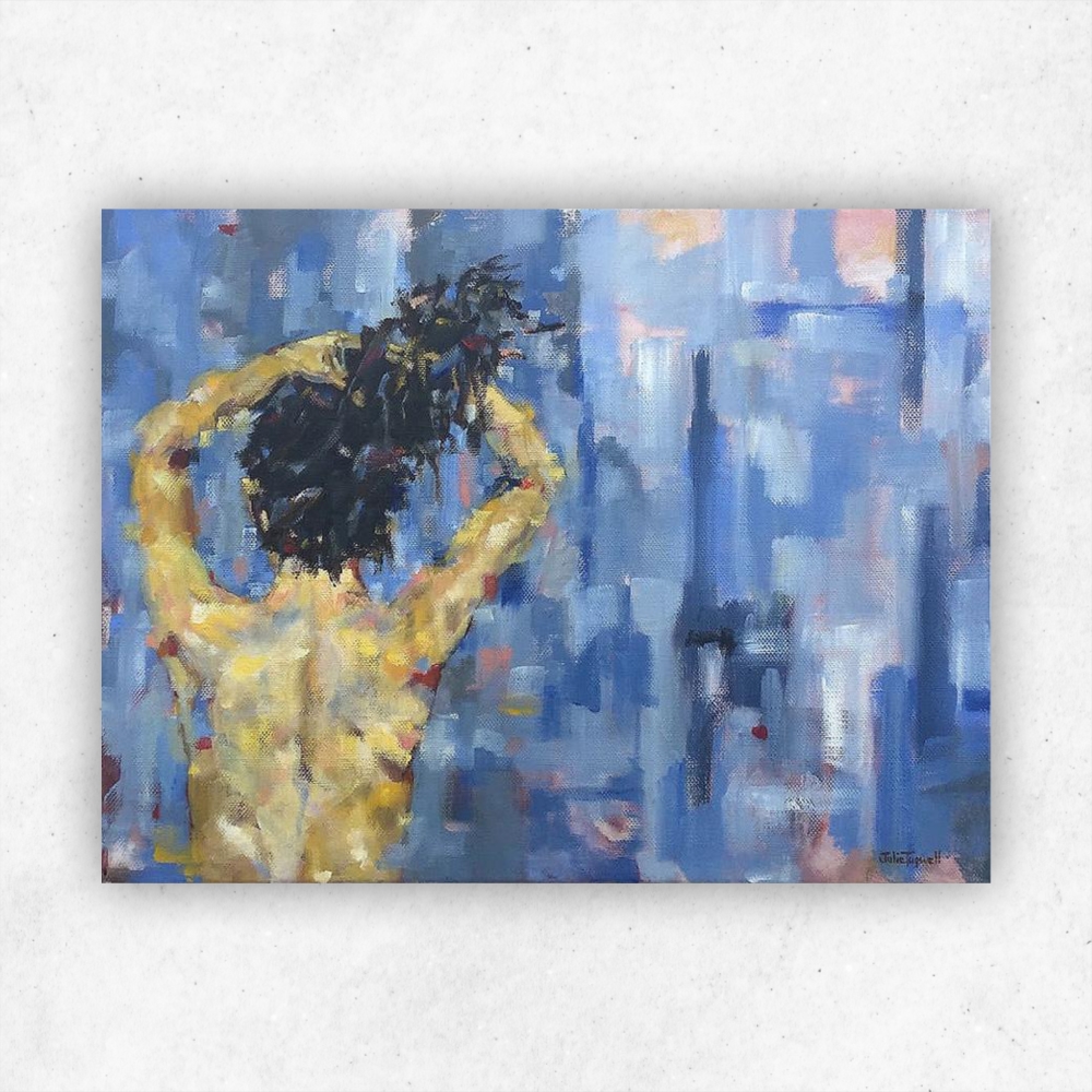 Julie Tugwell Art <br>Exposure<br>Oil on Stretched Canvas<br>300 mm x 400 mm - Image 3