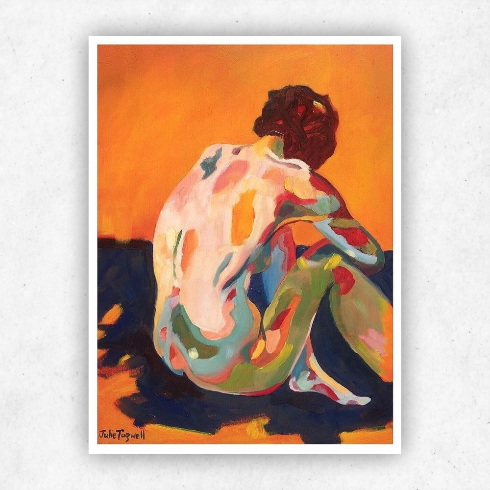 Julie Tugwell Art<br>Shape of You<br>Oil on Board<br>230 mm x 300 mm - Image 3