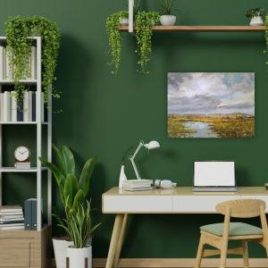 Julie Tugwell Art <br> Landscape<br> Oil on Board - Unframed <br>300 mm x 400 mm