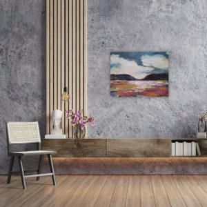 Julie Tugwell Art <br> Knysna Colours <br>Acrylic on Stretched Canvas<br> 350 mm x 450 mm